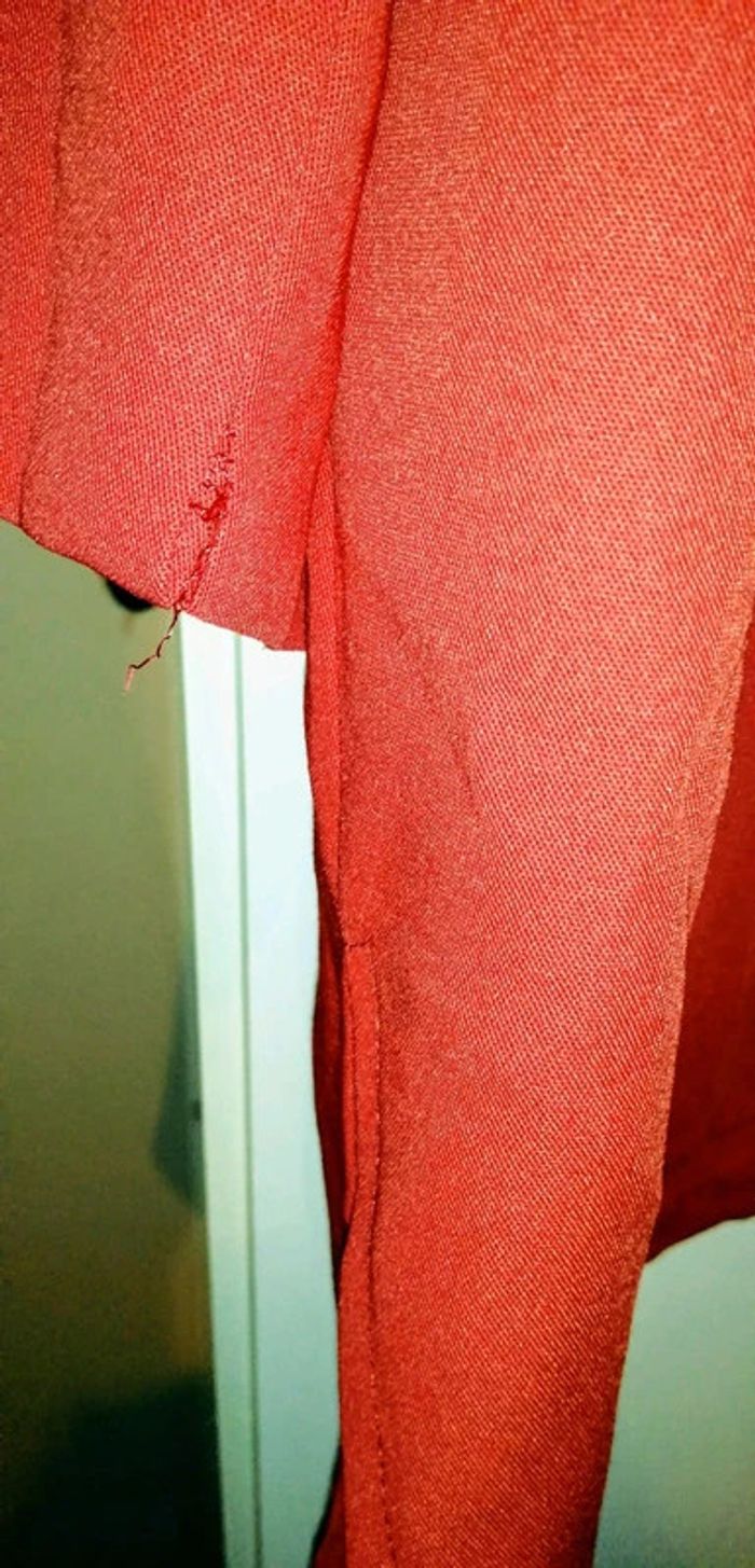 🌸👍Vintage 👍#Veste #tailleur rouge /bordeaux "Almina" Taille 48🌸 - photo numéro 5