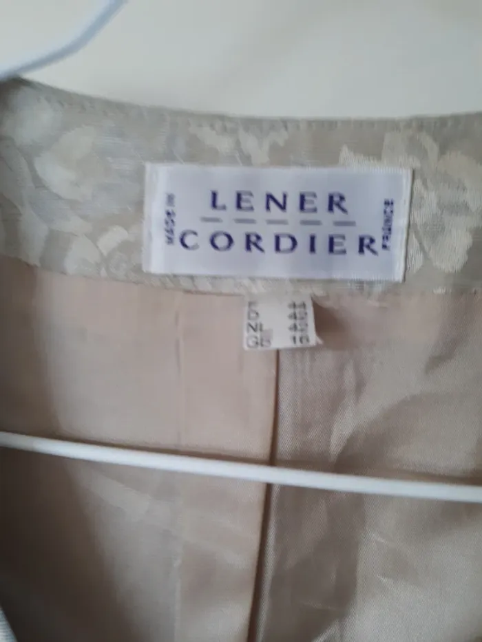 Veste manches courtes écru 42 - photo numéro 3