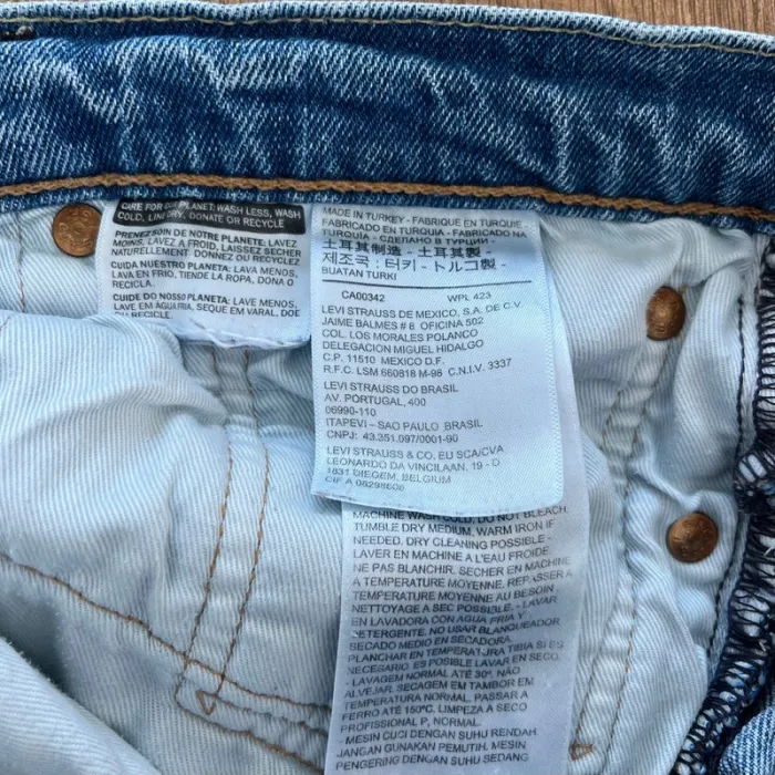 Jean/pantalon bleu Levi's 511 White Oak Cone Denim, homme, taille : W 31 L 32 (40 taille française) - photo numéro 10