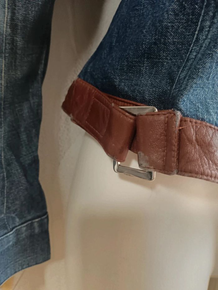 Mugler | Veste en jean courte |t. 36/38 - photo numéro 6