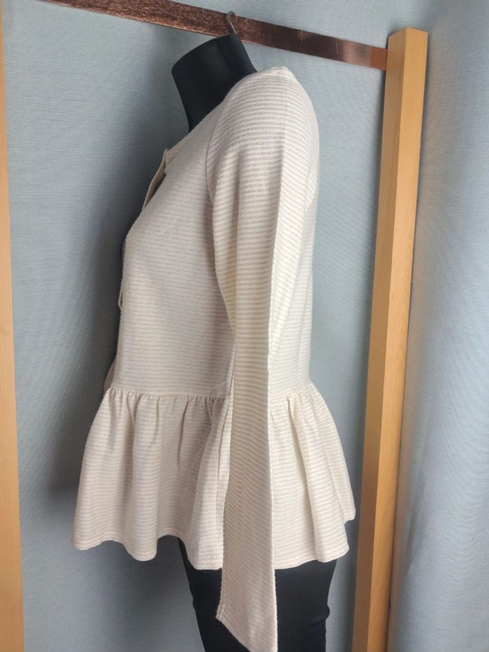 Balzac haut pull blouse gilet T 36/38 - photo numéro 8