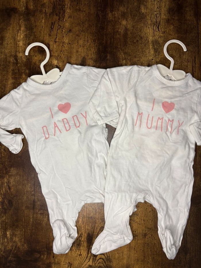 Lot 2 grenouillère 1m