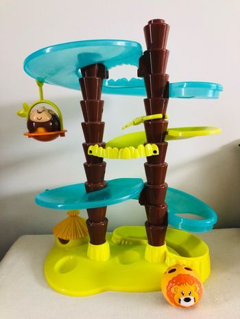 Ouaps - 20305 - Jouet De Premier Age - Tizoo Mon Grand Playset Jungle