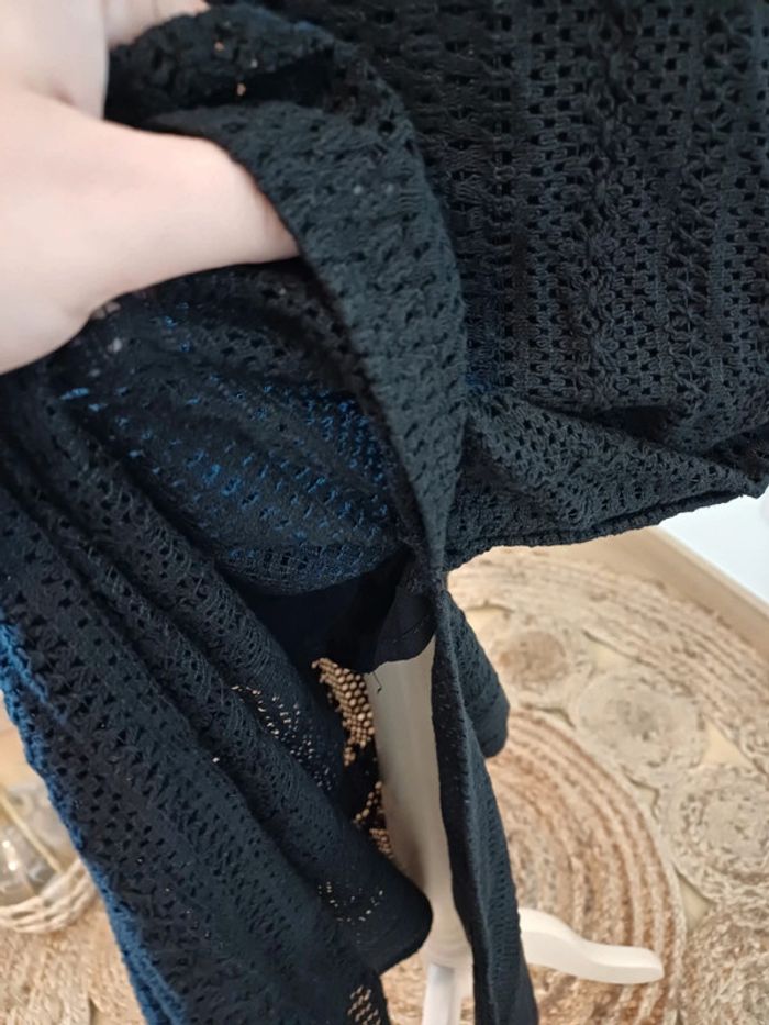 Robe longue noire neuve en dentelle Daphnea taille S 36 - photo numéro 6