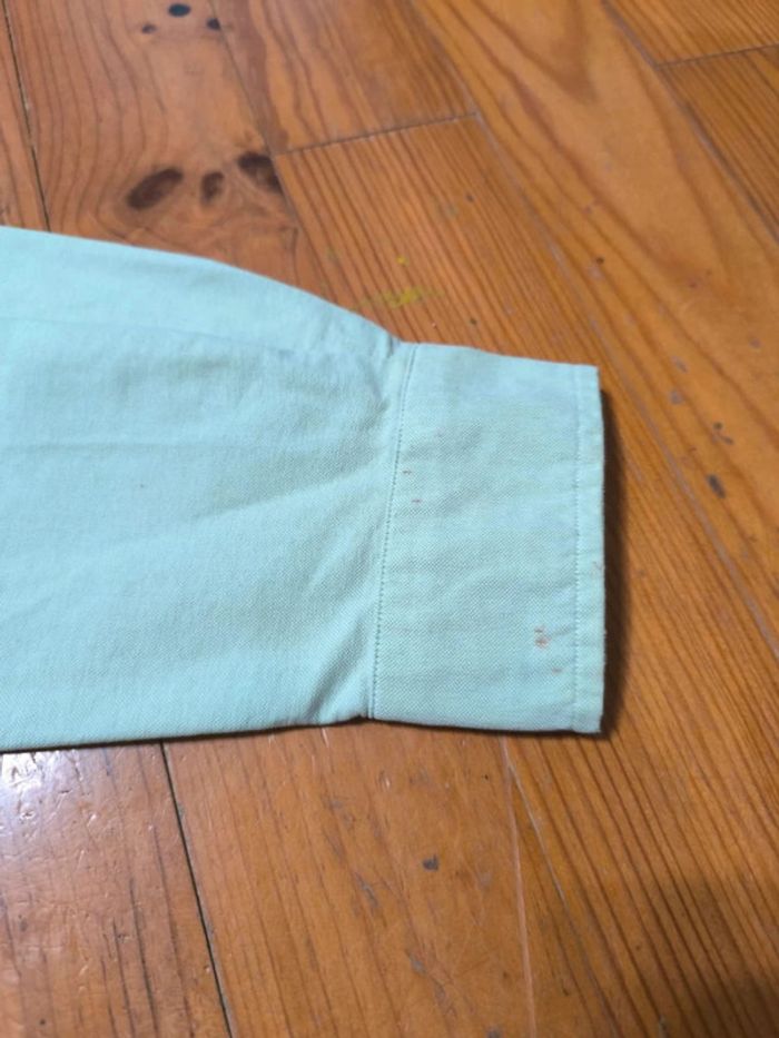 Chemise manches longues - Ralph Lauren - Custom Fit - Logo brodé premium - Menthe - Taille L - photo numéro 14
