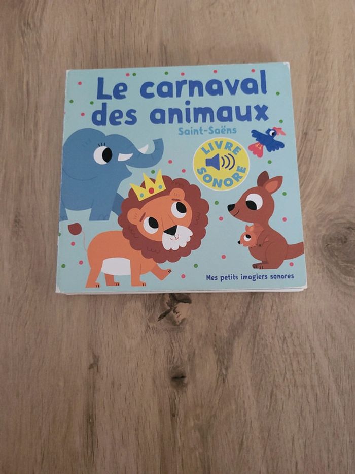 Livre sonore bébé