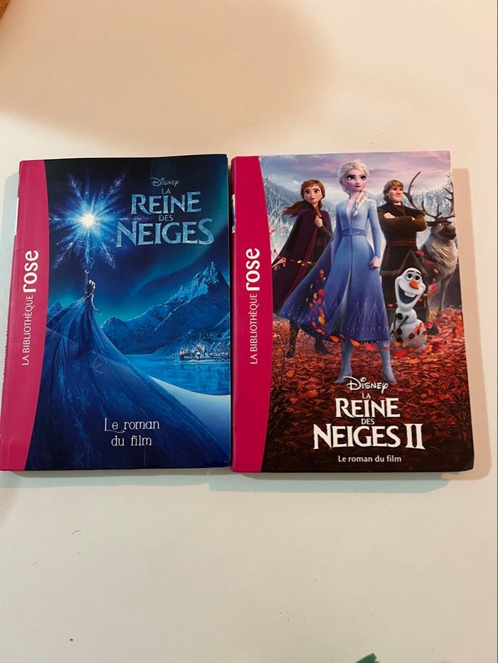 Lot livre reine des neiges