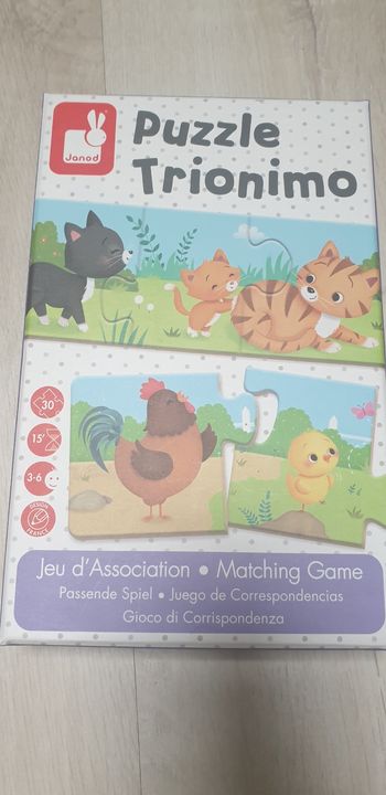 Puzzle trionimo Janod