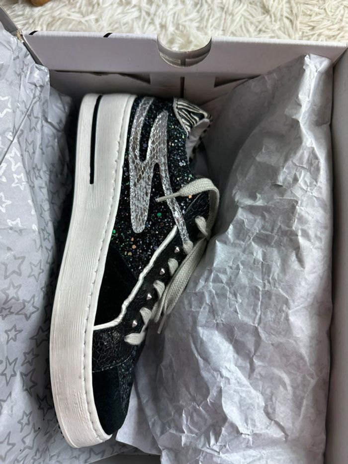 Paire de basket pailletées SMR23 taille 37 - photo numéro 8