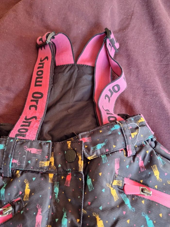 Ensemble pantalon veste de ski et chapka - photo numéro 3