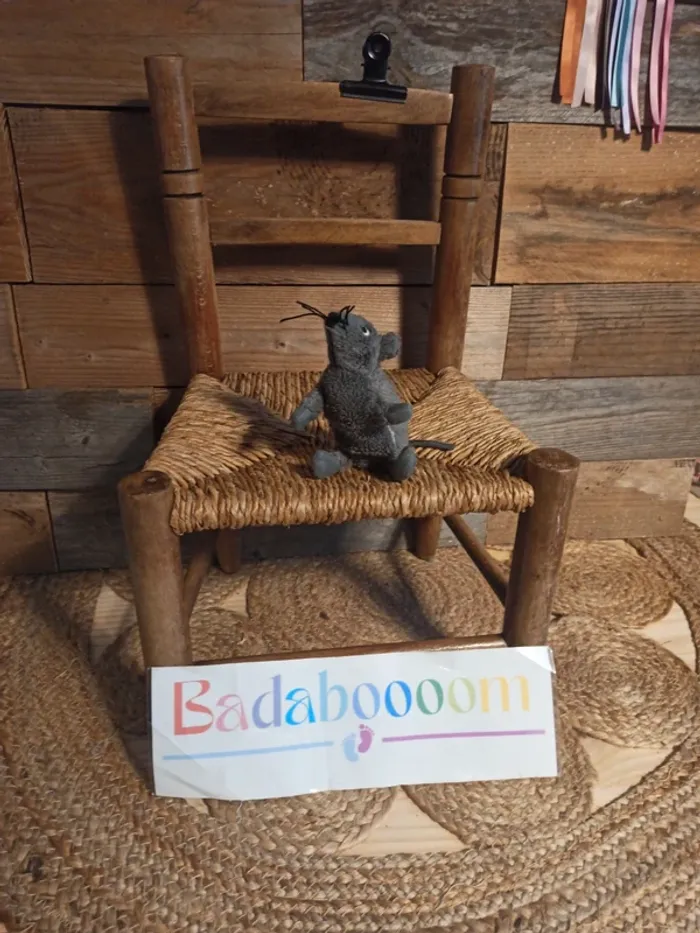 Peluche Souris grise Ikea tbe