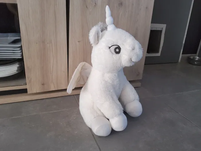 Peluche licorne géante 75cm - photo numéro 14