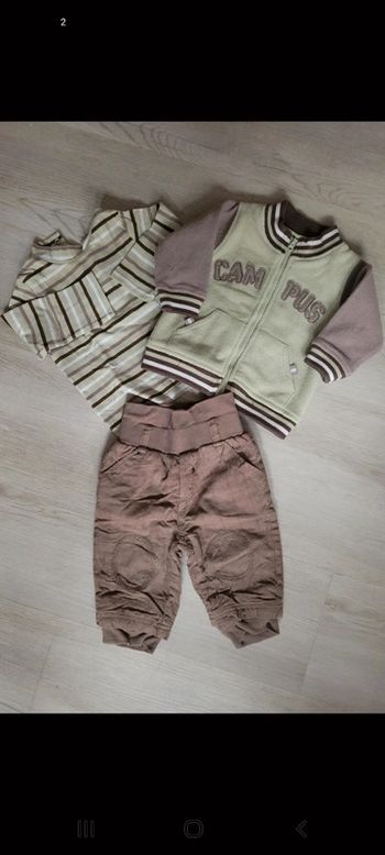 Ensemble 3 pièces garçon 6 mois
