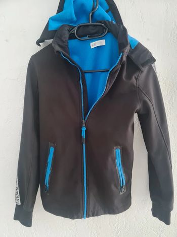 Parka à capuche H&M 11-12 ans int polaire