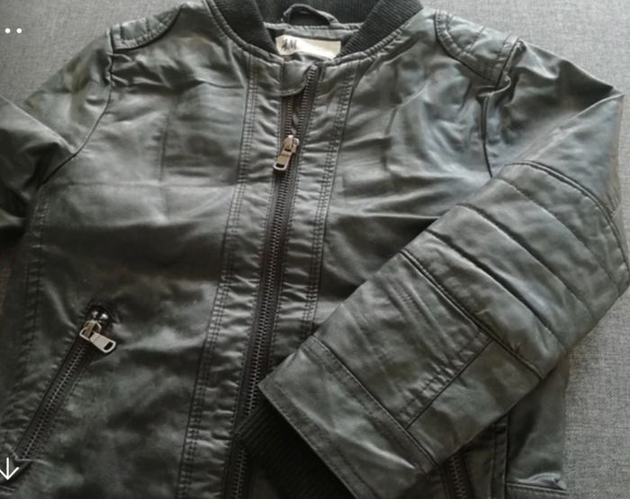 Veste imitation cuir h et m 5 ans - photo numéro 2