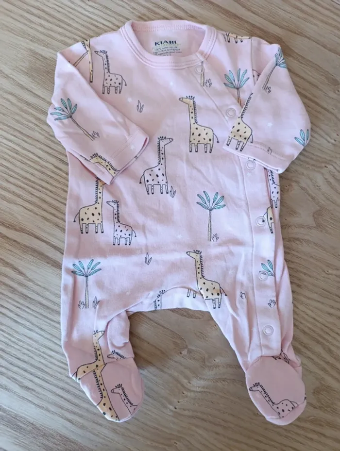 Pyjama léger naissance fille