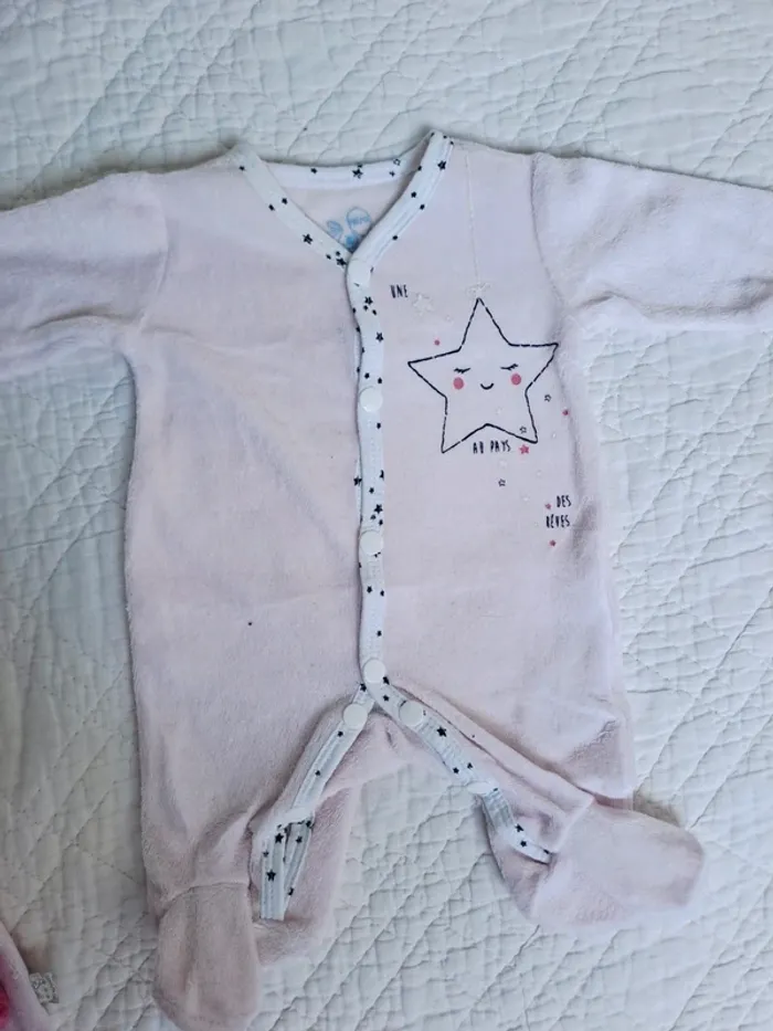 Lot 6 pyjamas - prema/naissance et 1 mois - photo numéro 5