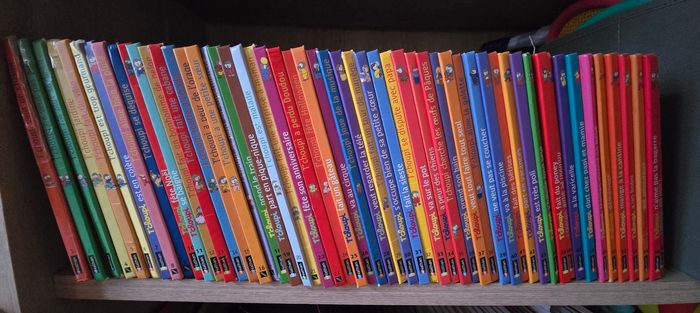 Lot de 55 livres tchoupi