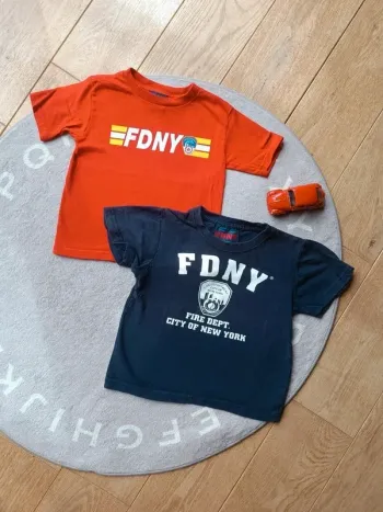 Lot 2 tee shirt MC 👕 FDNY
