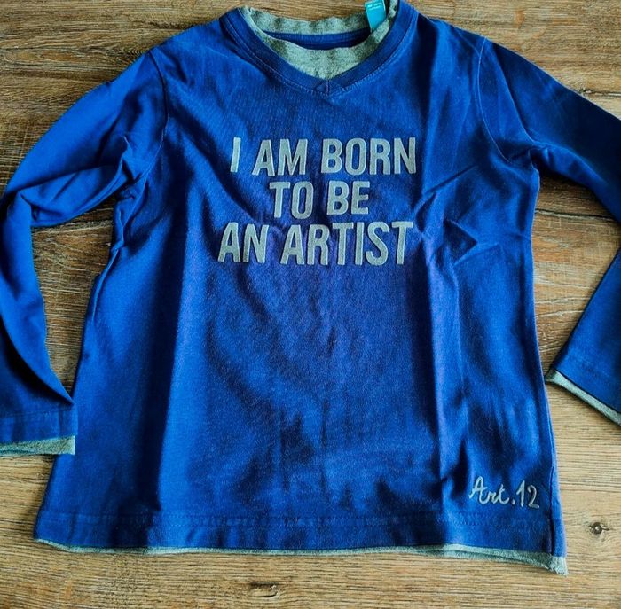 T-shirts manches longues garçon 6 ans - photo numéro 2