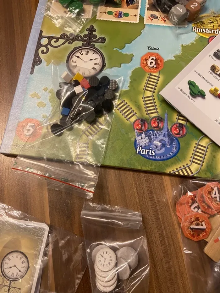 Jeu de société convoi Express de Iello en très bon état et complet - photo numéro 6