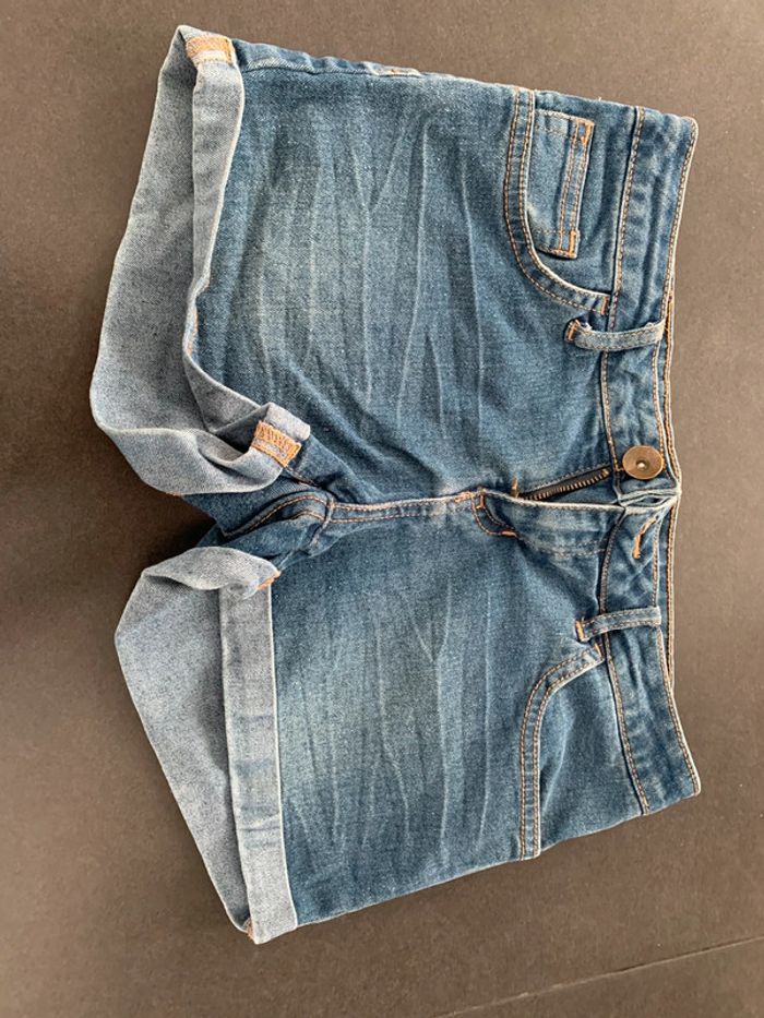 Lot de 2 shorts en jean taille 36 - photo numéro 5