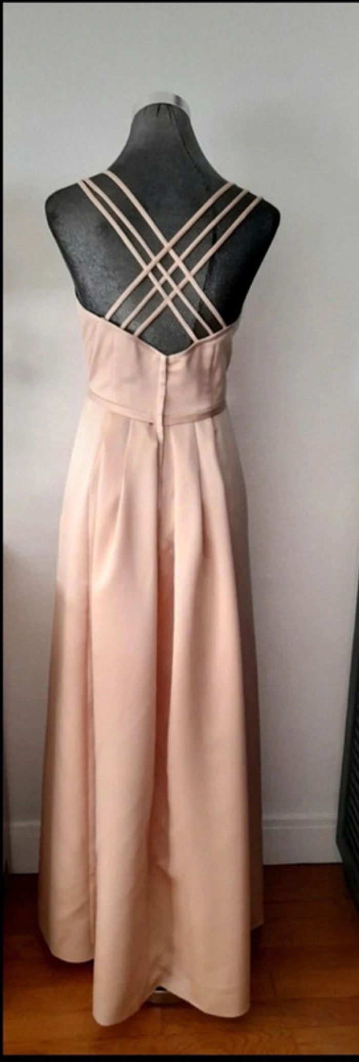 Magnifique robe Pronuptia couleur champagne. - photo numéro 3