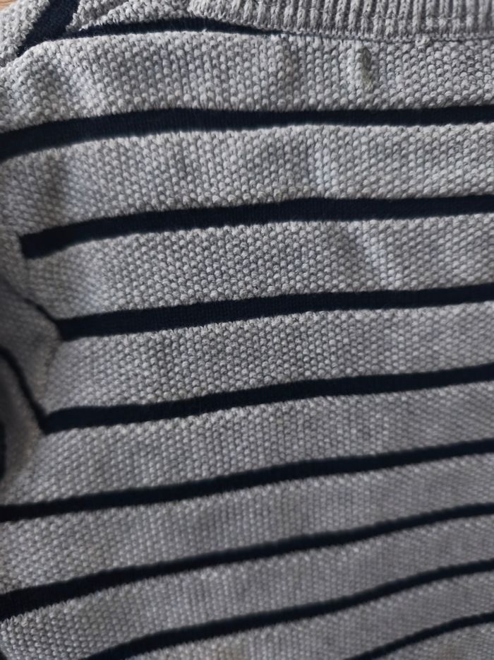 Pull rayé texturé Okaïdi - photo numéro 4