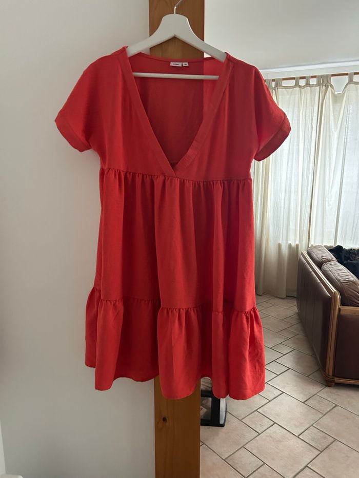 Robe rouge/corail