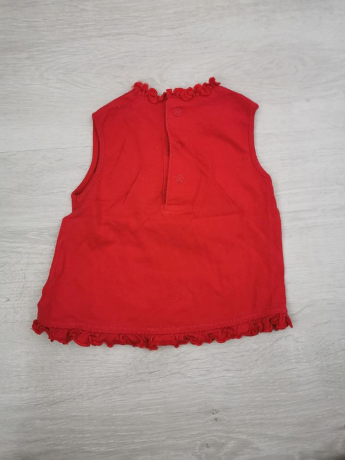 T-shirt manches courtes fille 6 mois - photo numéro 2