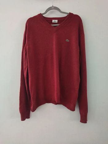 Pull vintage laine Lacoste taille 6 (xl)