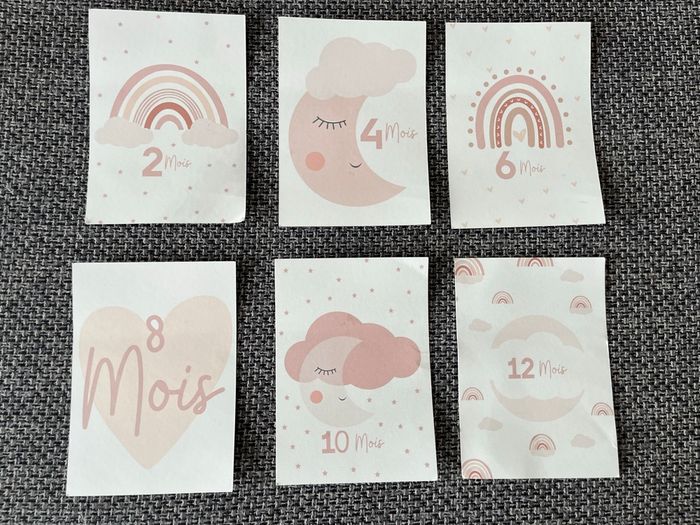 Cartes mois anniversaire - photo numéro 2