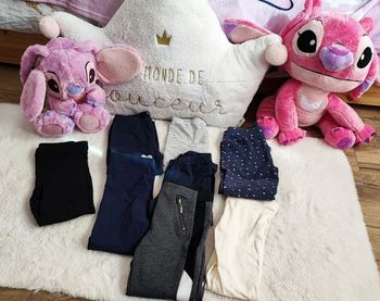 Lot de leggings fille 6 ans 🦋