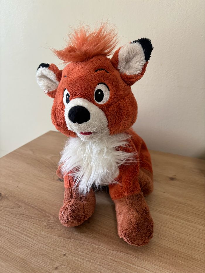 Doudou peluche renard rox et Rouky Disneyland Paris - photo numéro 3