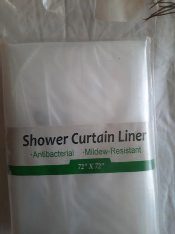 Rideau de douche neuf