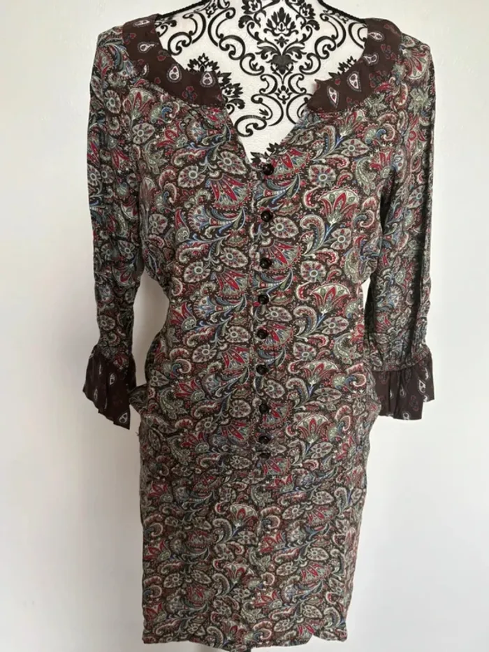Petite robe boho femme taille S