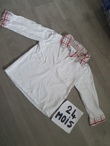 Maillot t-shirt  polo 23mois garçon