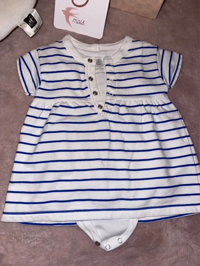 Robe body petit bateau 3mois - photo numéro 4