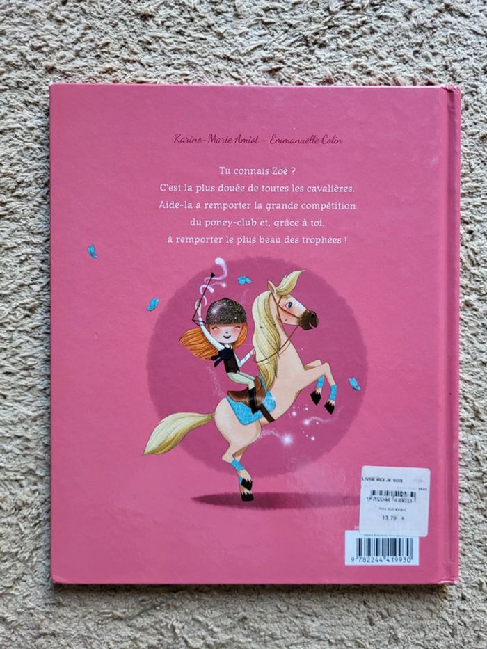 Livre interactif pour les enfants Moi, je suis une cavalière de Karine-Marie Amiot - photo numéro 2