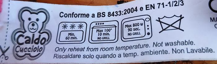 Doudou 2en1 chauffant et refroidissant - photo numéro 3