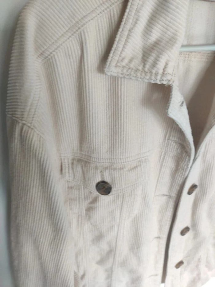 Stradivarius Veste velours oversize XS - photo numéro 2