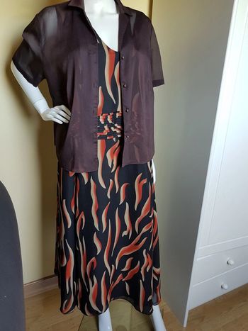 Chemise sans manches en voile