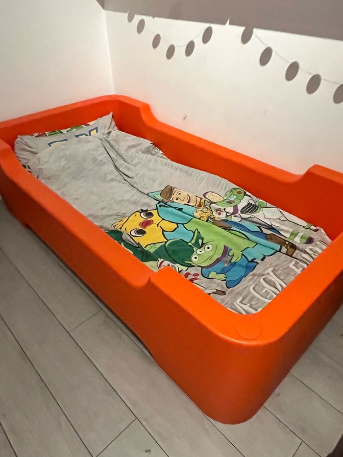 Lit simple enfant bunky magis orange - photo numéro 3