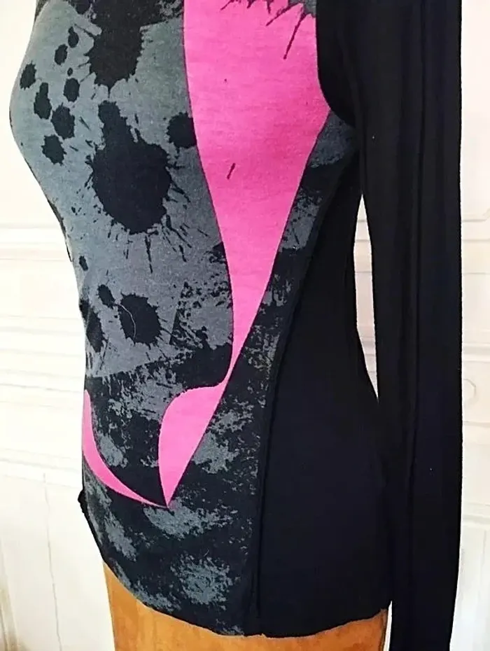 Paramita Top Pull Biface Dos Ouvert 12 Boutons TS/M - photo numéro 7