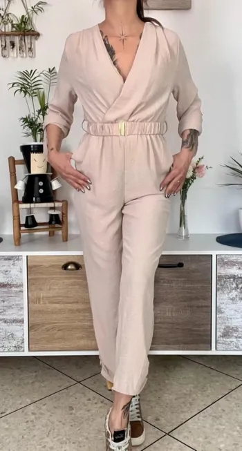 SOLDE Combinaison légère avec ceinture taille S - Miss J - neuf