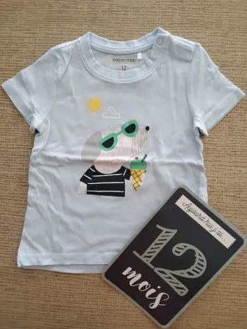 Tee shirt 12 mois / 74 cm