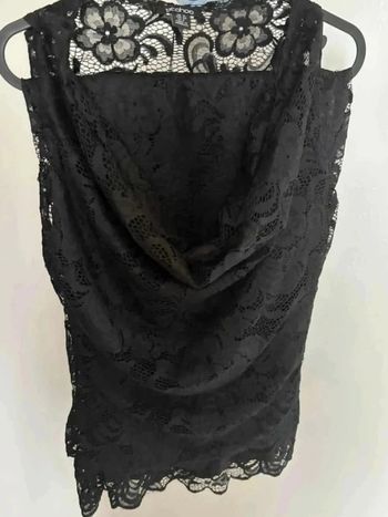 Ensemble jupe longue et top en dentelle 38