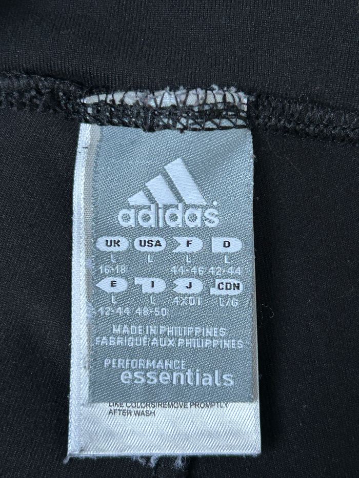 Pantacourt de sport noir Adidas - Taille L - photo numéro 3