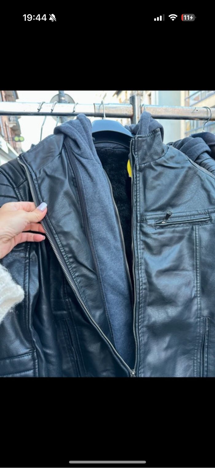 Veste simili cuir - photo numéro 4