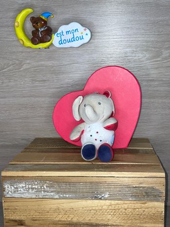 SDO164 doudou éléphant 🐘 sucre d’orge